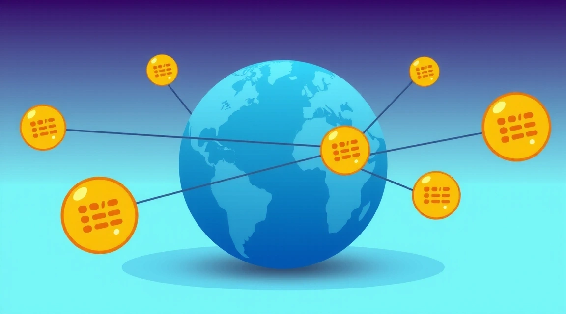 Ilustracja plików cookie i danych cyfrowych